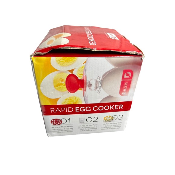 DASH Rapid Egg Cooker: 6 Egg Capacity Hard Boiled Poached Scrambled Omelets - Picture 2 of 13